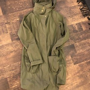 Spring and fall rain coat